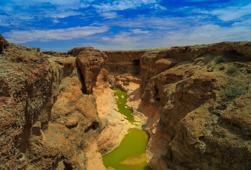 Sesriem Canyon - abenteuerlicher Spazierweg