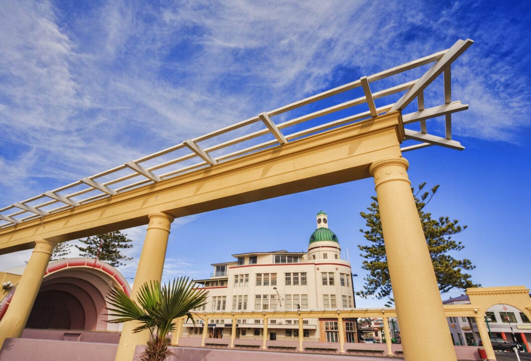 Napier - blühende Art-Déco Stadt